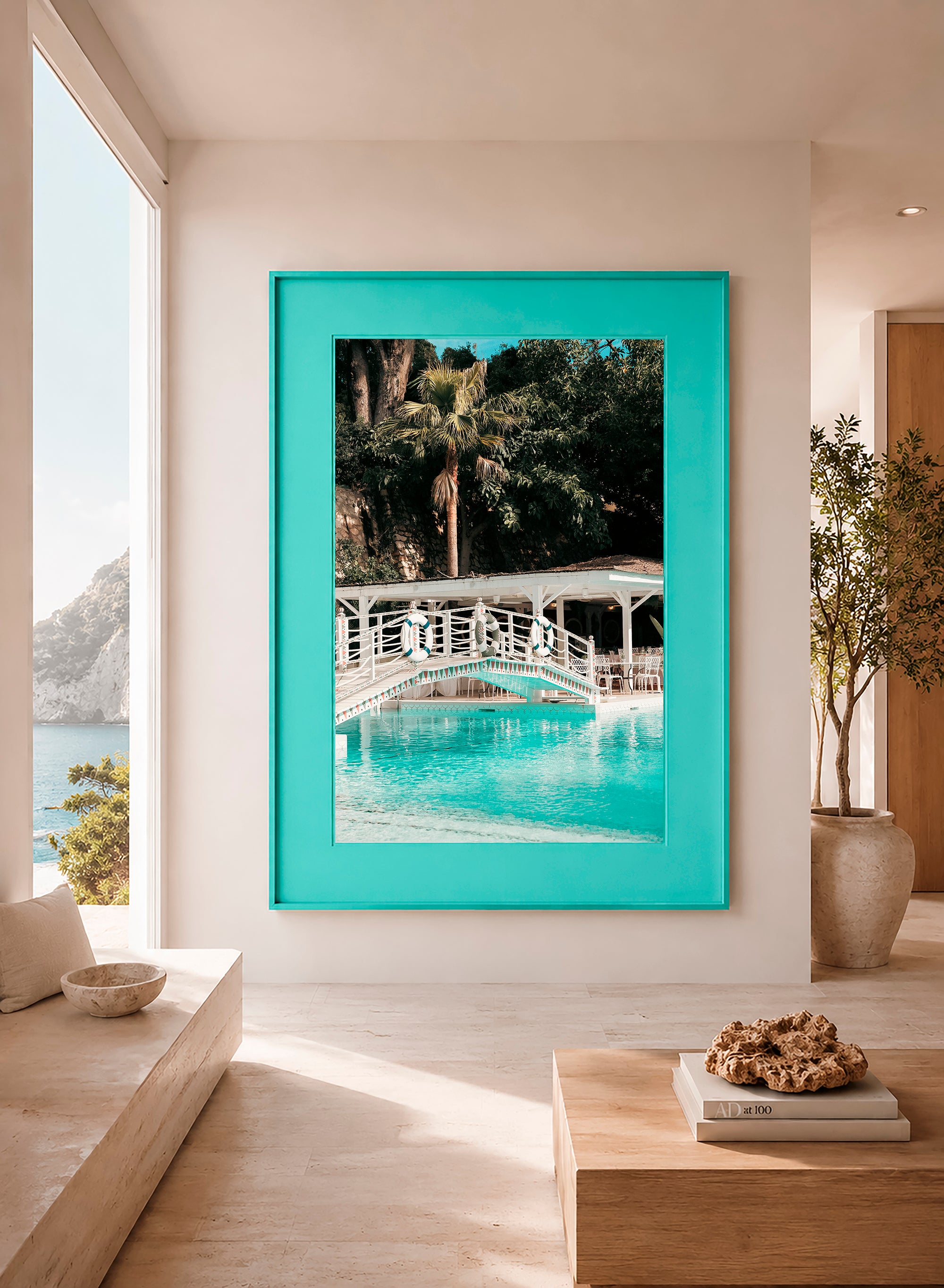 Turquoise | Luxury Framed Fine Art Print